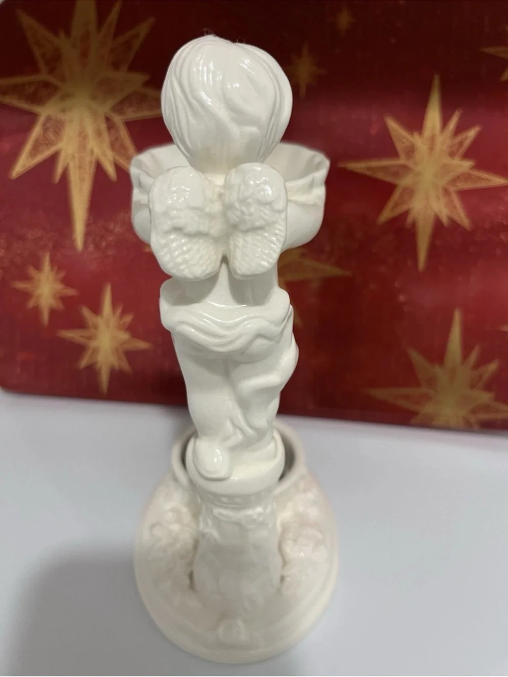 Vintage Avon 2001 Cherub Diffuser (w/ tea light candle and fragrance)